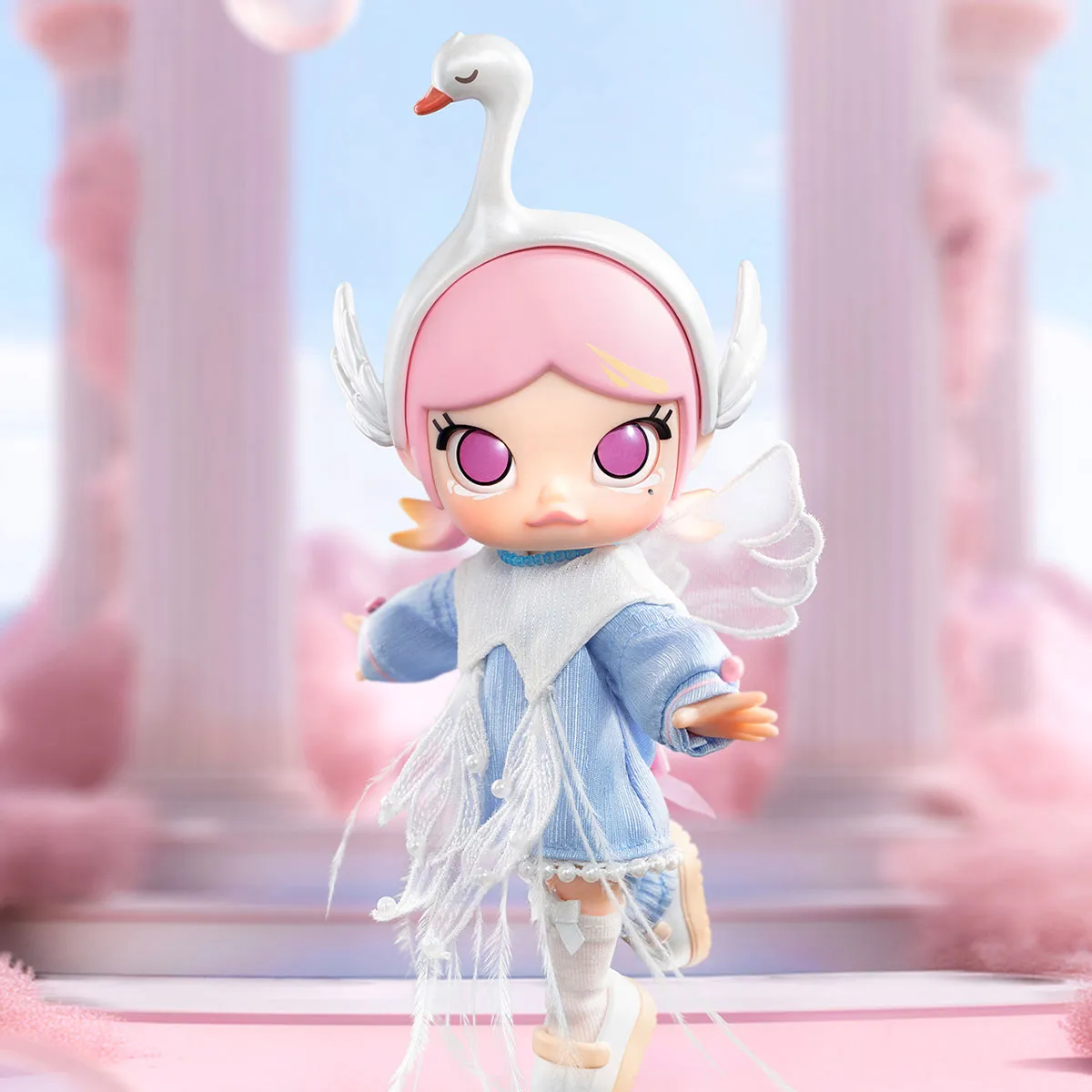 MOLLY Metamorphose into Swan Action Figure - POP MART (South Korea)