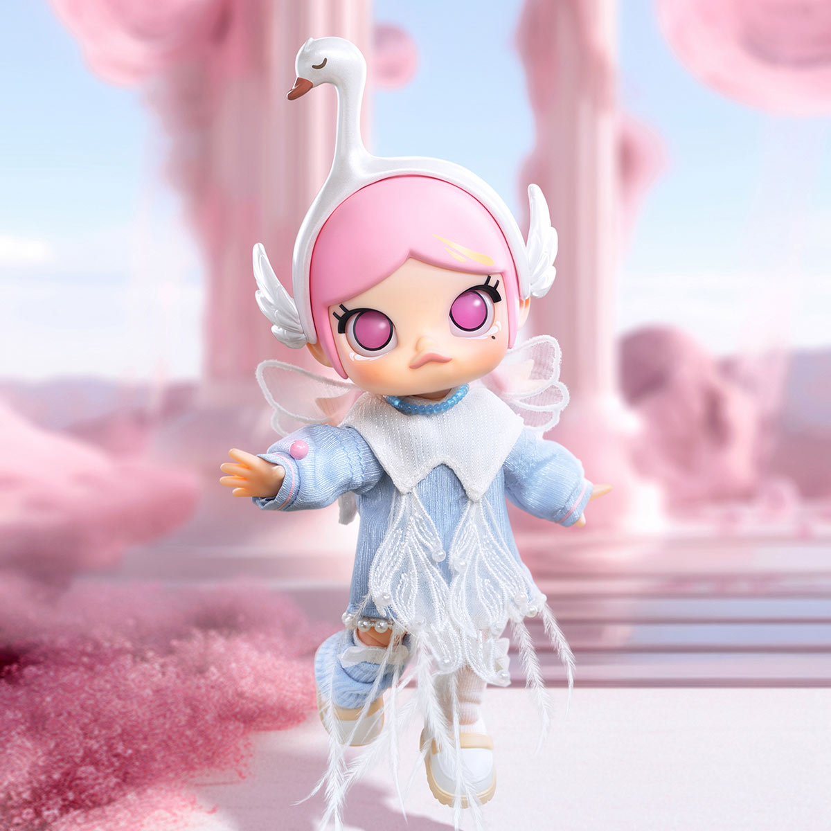 MOLLY Metamorphose into Swan Action Figure - POP MART (Hong Kong