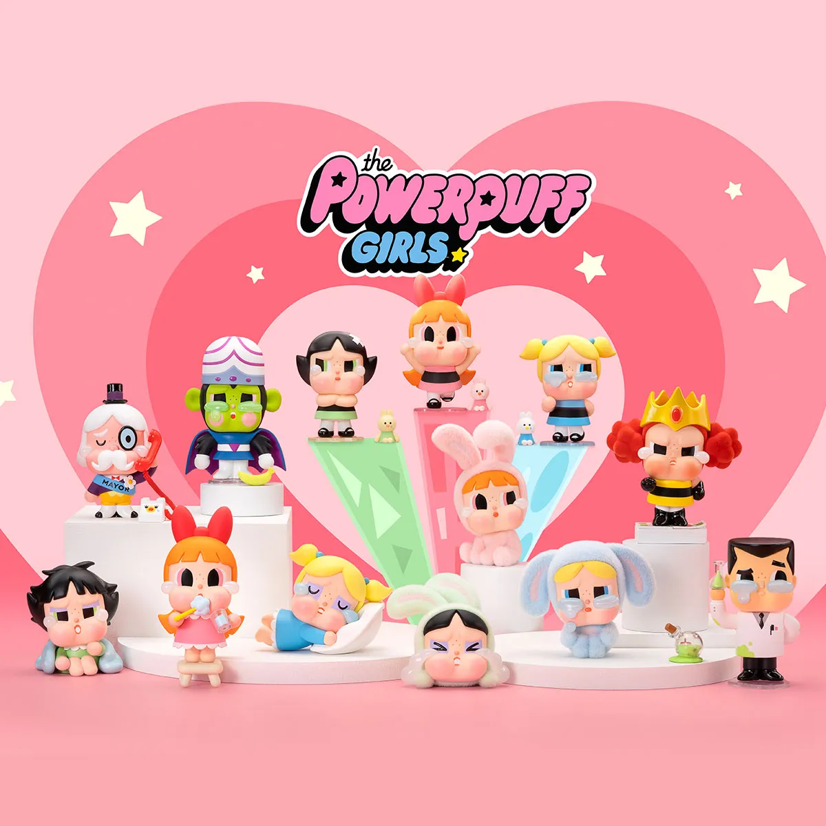 CRYBABY × Powerpuff Girls Series Figures - POP MART (Japan)