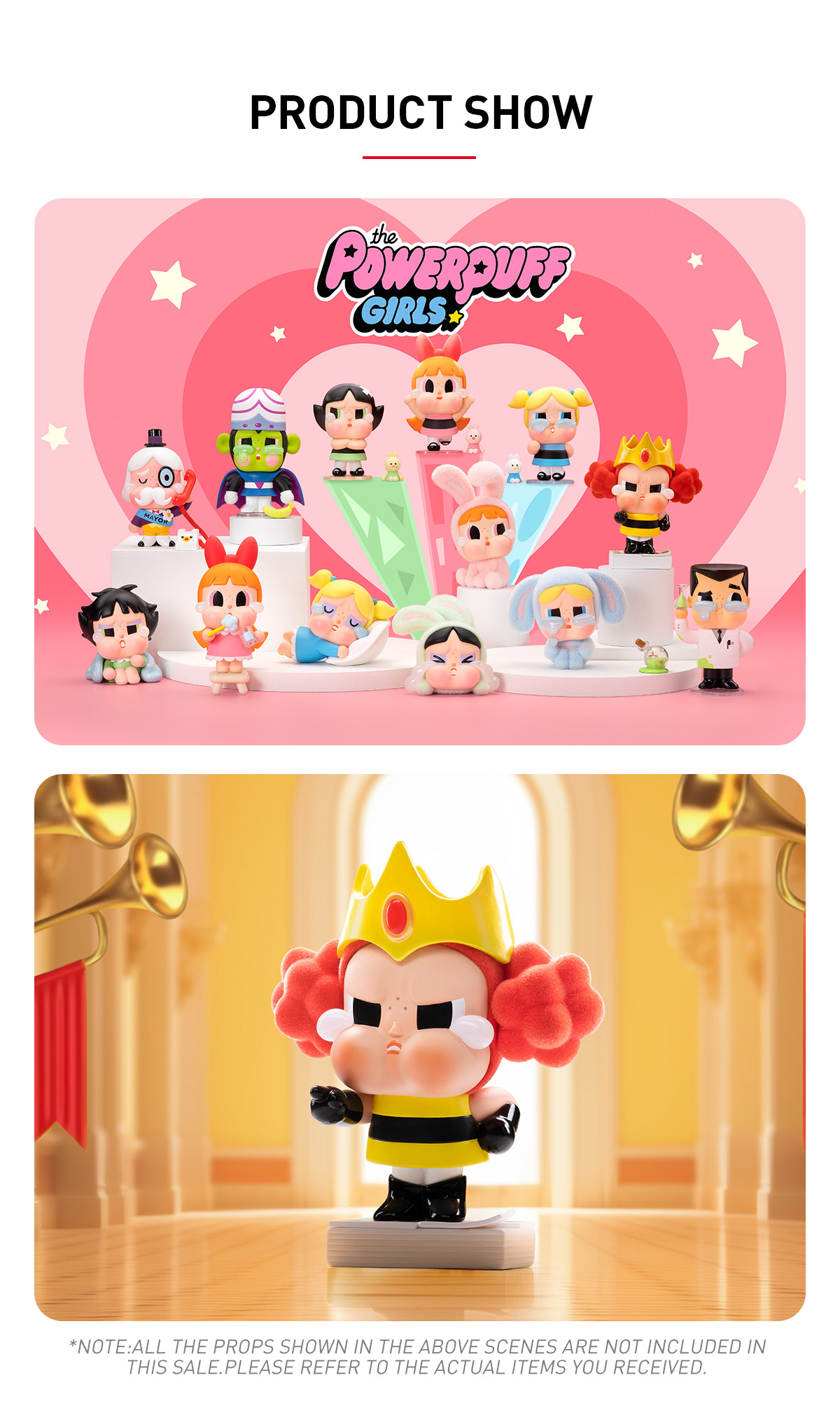 Amazon.com: POP MART CRYBABY x Powerpuff Girls Series