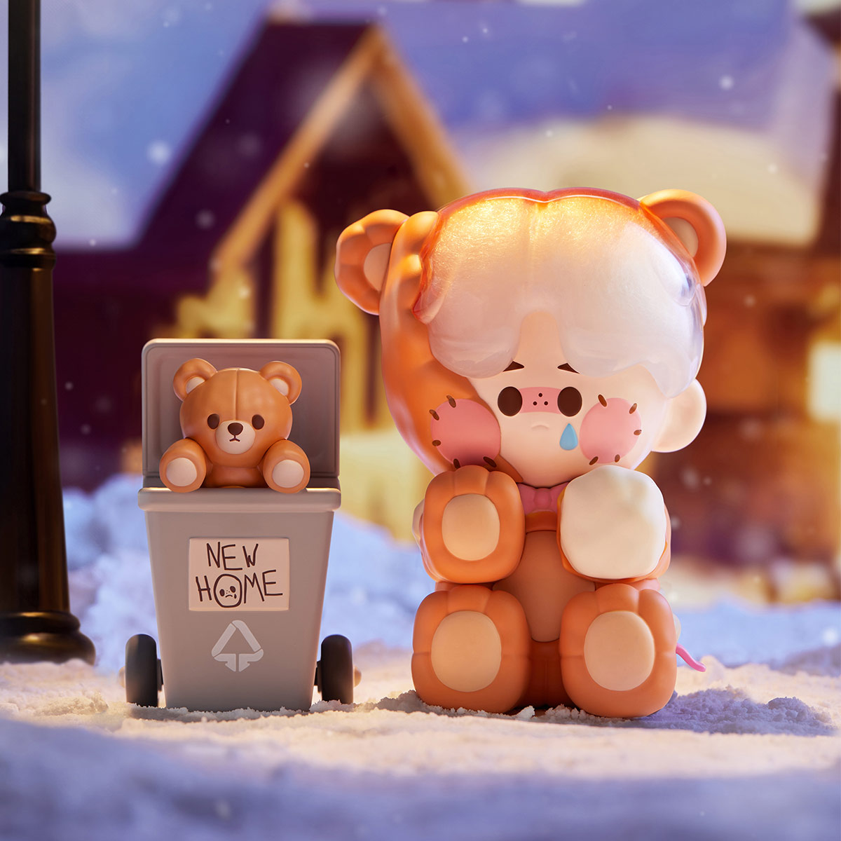 PINO JELLY Former Friend くま PINO JELLY Former Friend Figurine - POP MART (Japan)