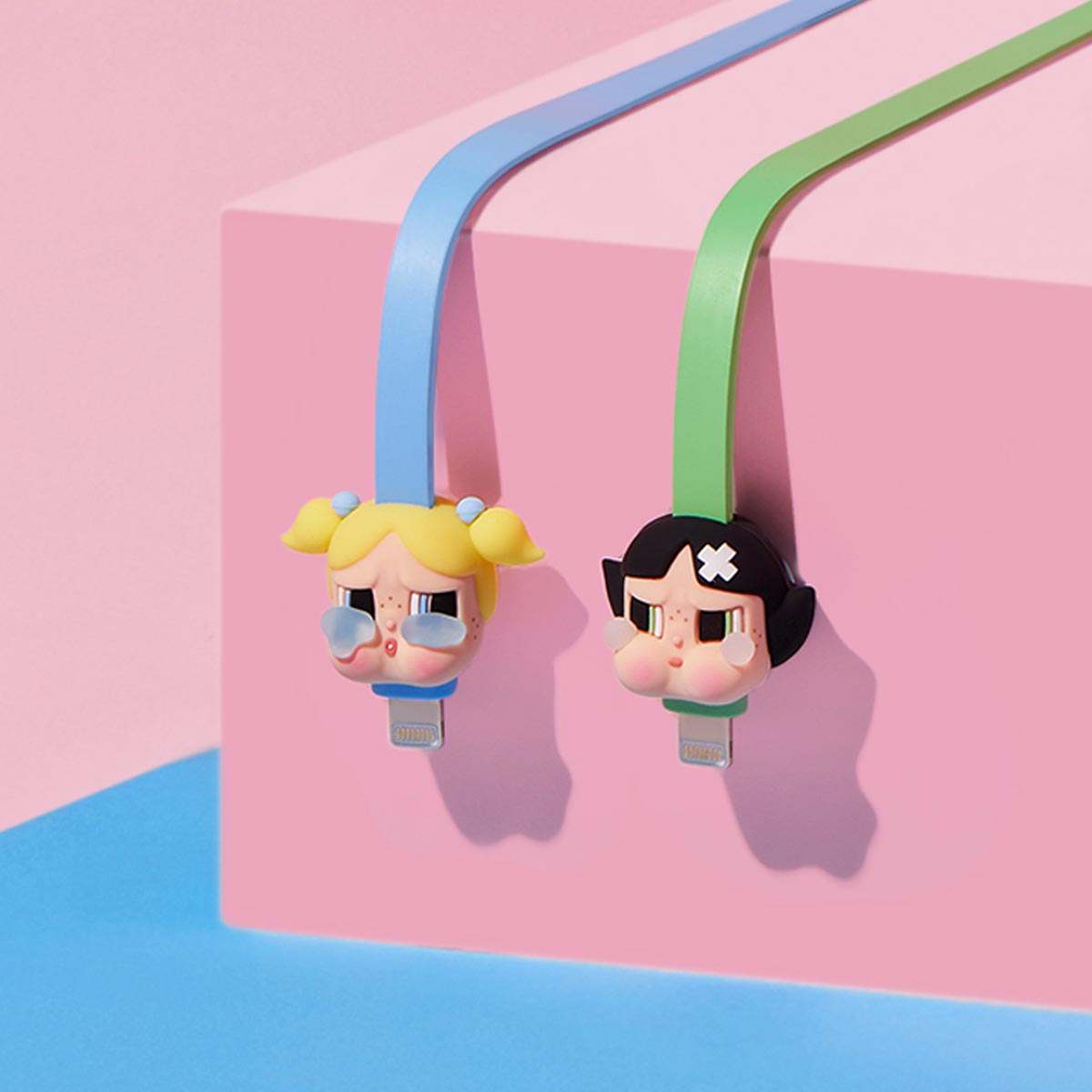 CRYBABY × Powerpuff Girls Series-Cable Blind Box - POP MART