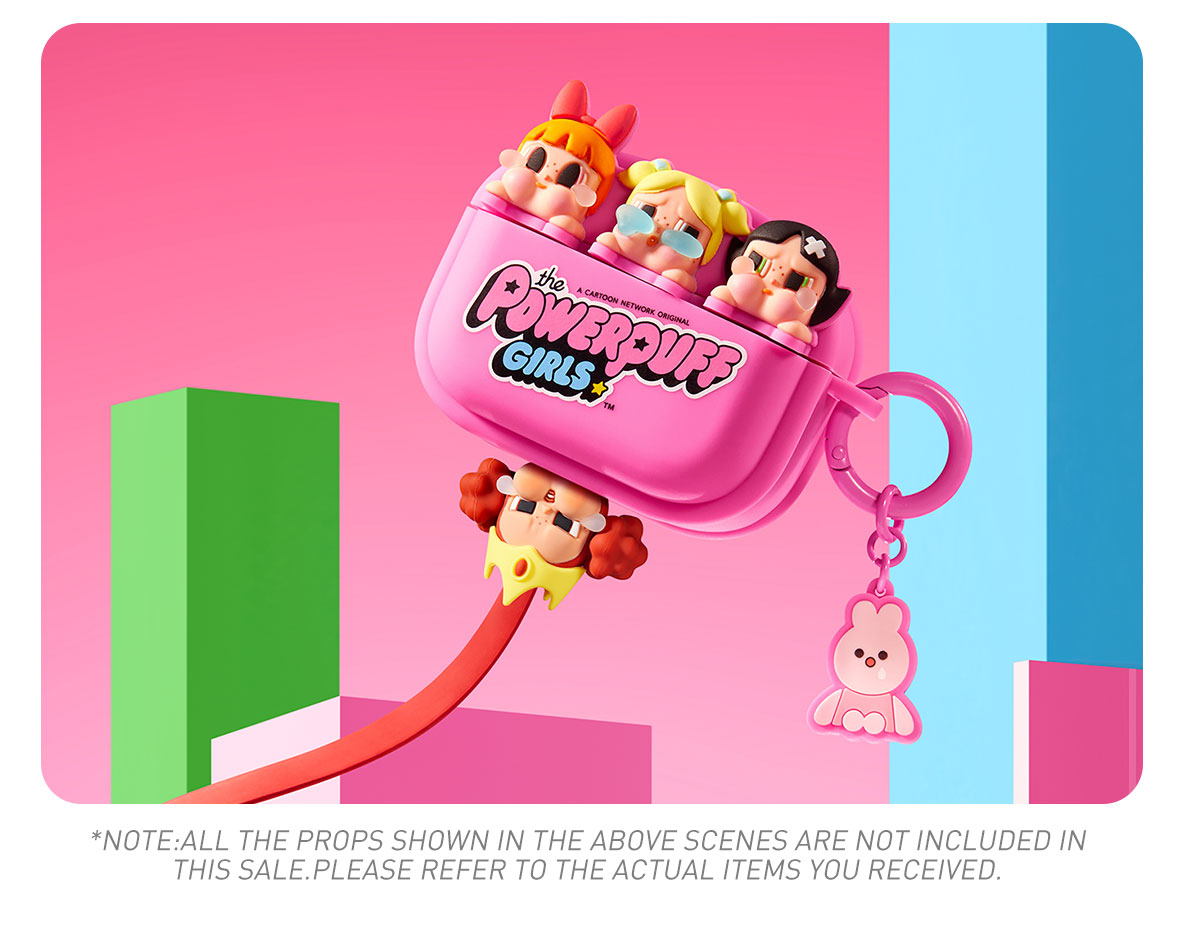 CRYBABY × Powerpuff Girls Series-Cable Blind Box - POP MART (Hong