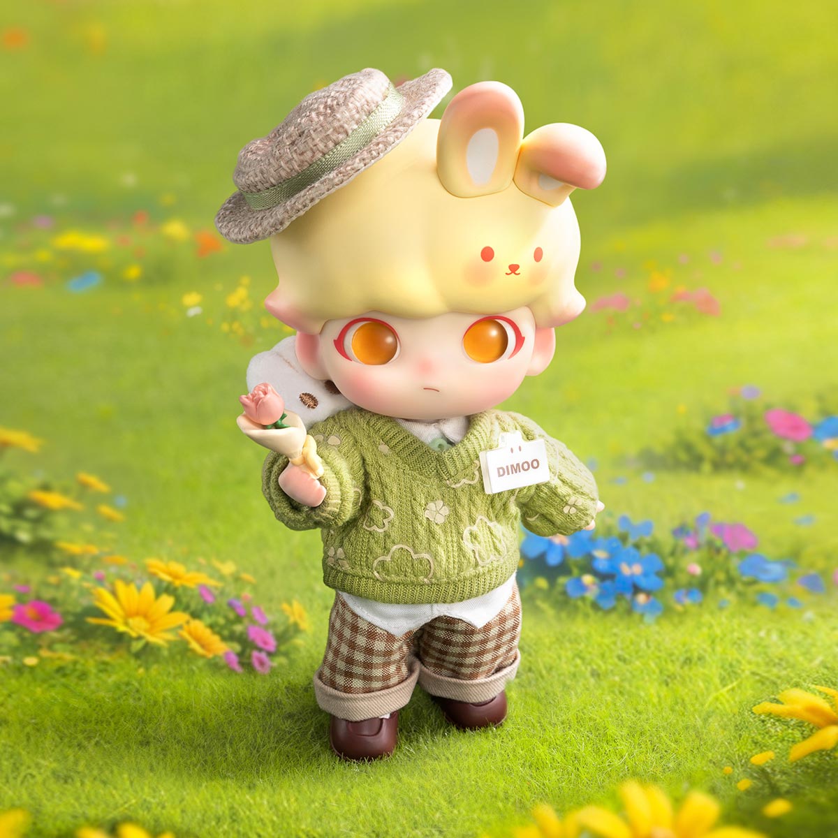 DIMOO Holiday Rabbit Action Figure - POP MART (Hong Kong, China)