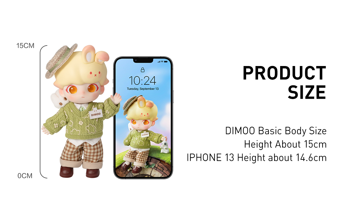 DIMOO Holiday Rabbit Action Figure - POP MART (Hong Kong, China)