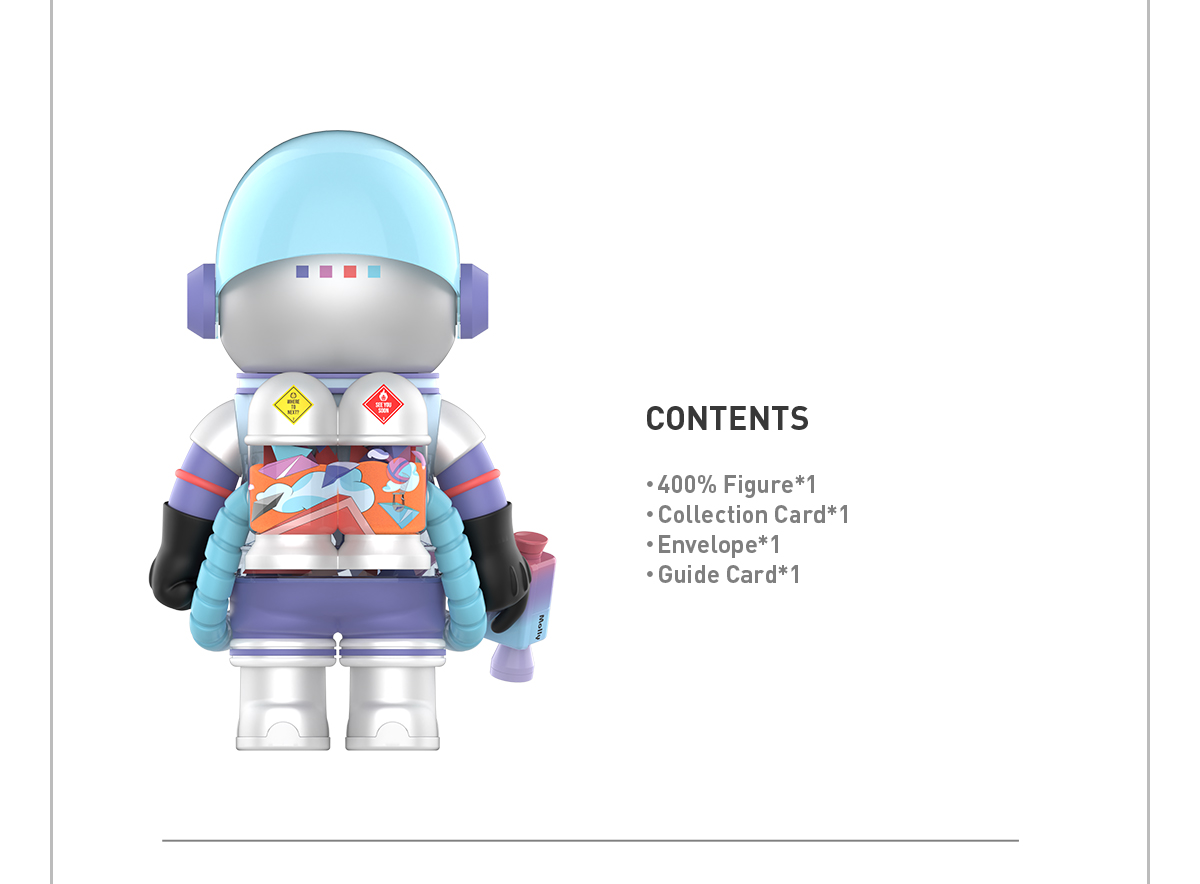 MEGA SPACE MOLLY 400% Louis De Guzman - POP MART (Hong Kong, China)