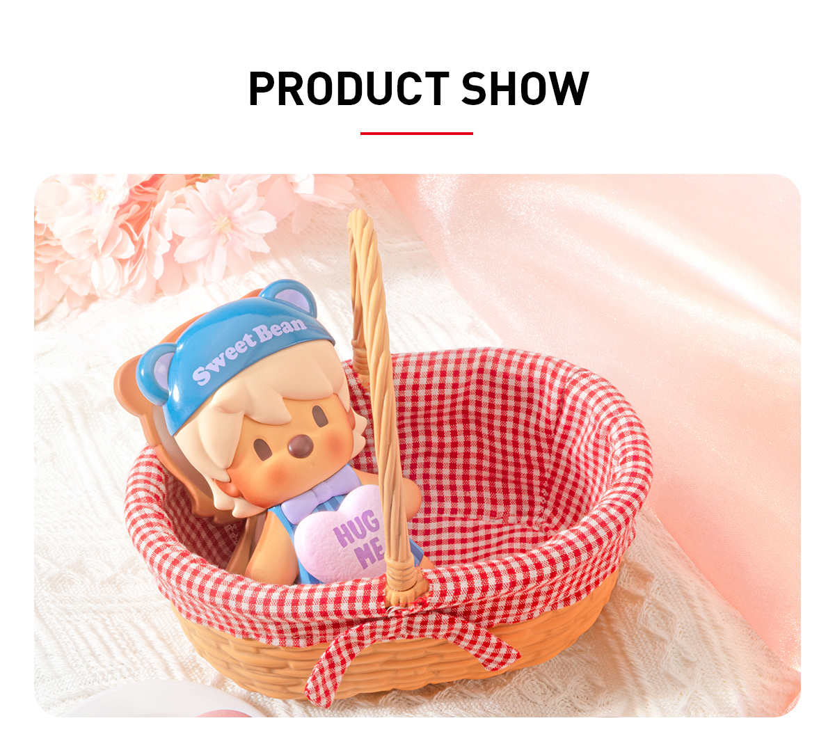 Sweet Bean Cookie Basket Figurine - POP MART (Japan)