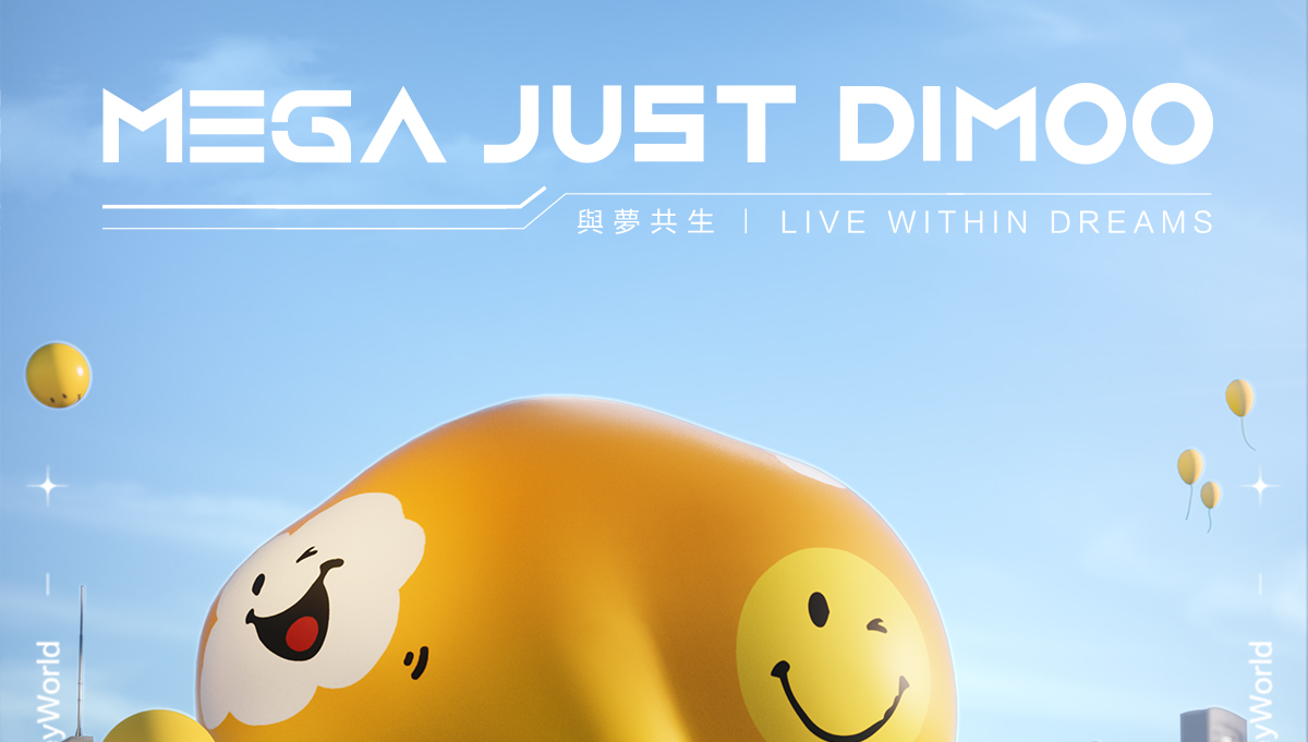 DImoo様 MEGA COLLECTION 1000% JUST DIMOO × SmileyWorld - Mega 1000