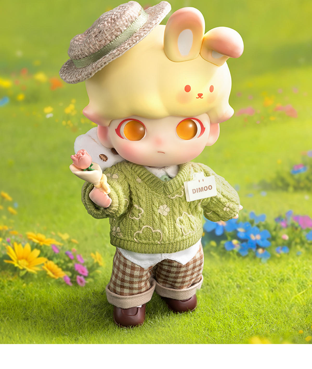 DIMOO Holiday Rabbit Action Figure - POP MART (Hong Kong, China)