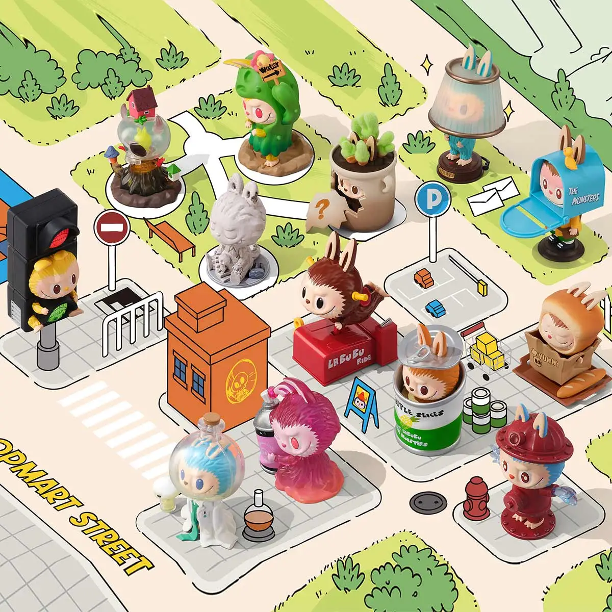 THE MONSTERS Almost Hidden Series Figures - POP MART (Japan)