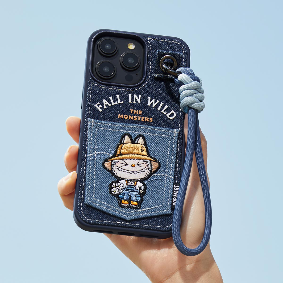 THE MONSTERS Fall in Wild Series-Lanyard Phone Case - POP THE MONSTERS Fall in Wild Series-Lanyard Phone Case - POP
