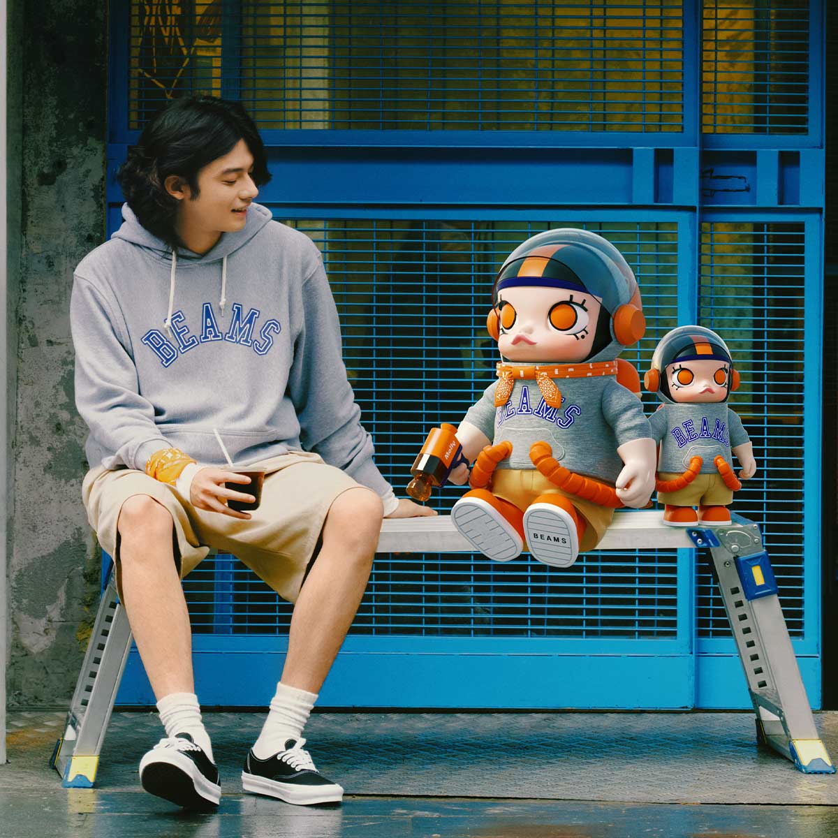 その他 MEGA SPACE MOLLY 400% Beams Pop Mart Mega Space Molly Beams 400% ✈️Free shipping within Cebu