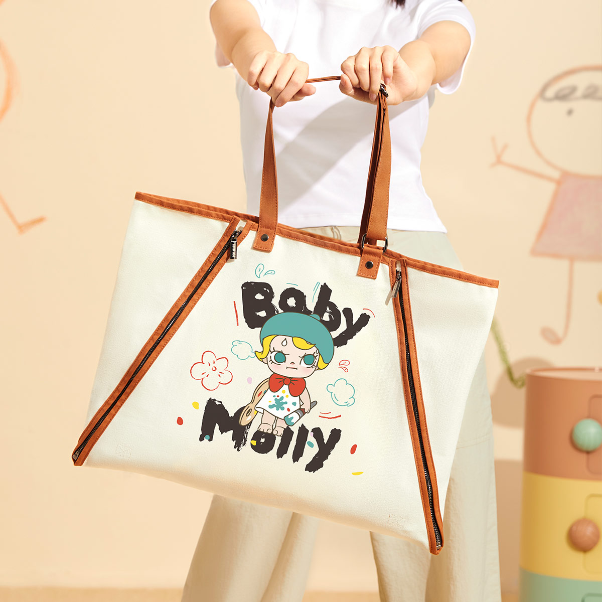 Baby Molly When I was Three! Series-Shoulder Bag - POP MART
