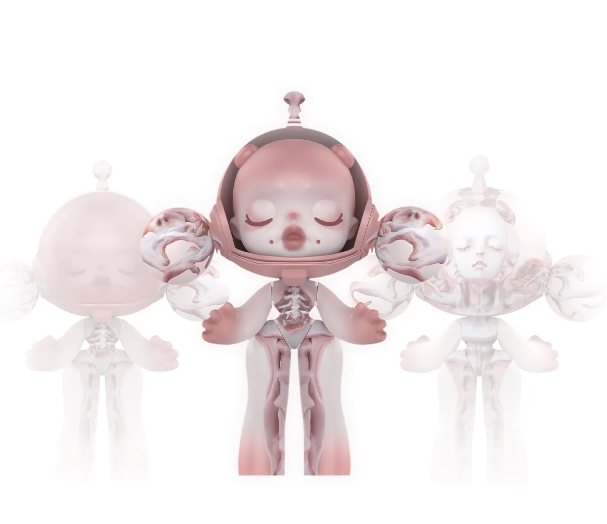 MEGA α SKULLPANDA 1000% Entangled - POP MART (Slovakia) 