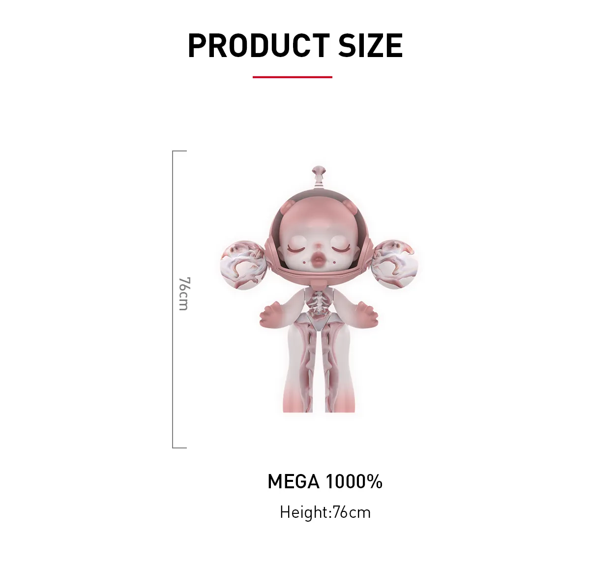 MEGA α SKULLPANDA 1000% Entangled - POP MART (Germany)
