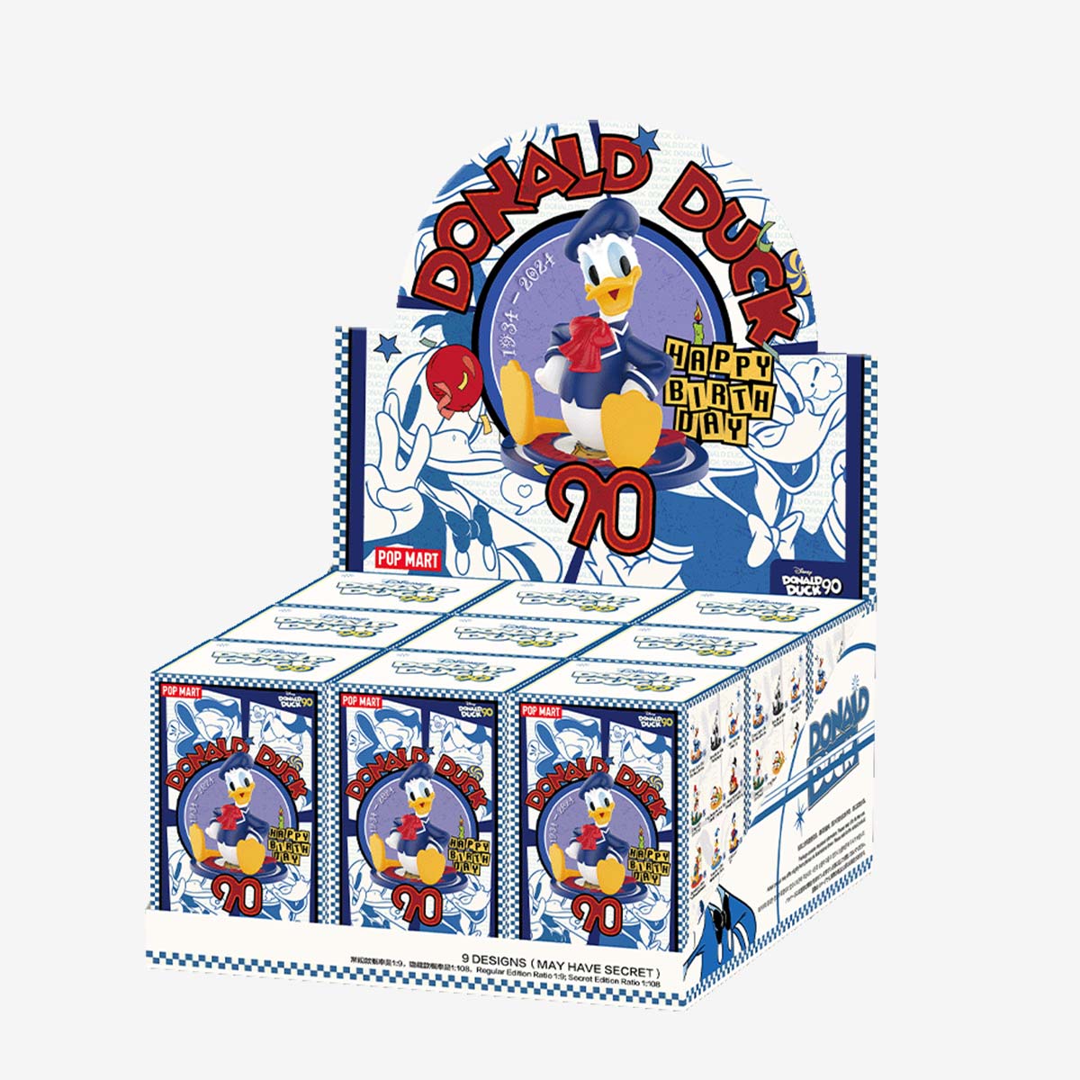 POP MART　ドナルドダック 　90th 　ディズニー　ドナルド Disney(ディズニー) POPMART ポップマート ドナルドダック 90th