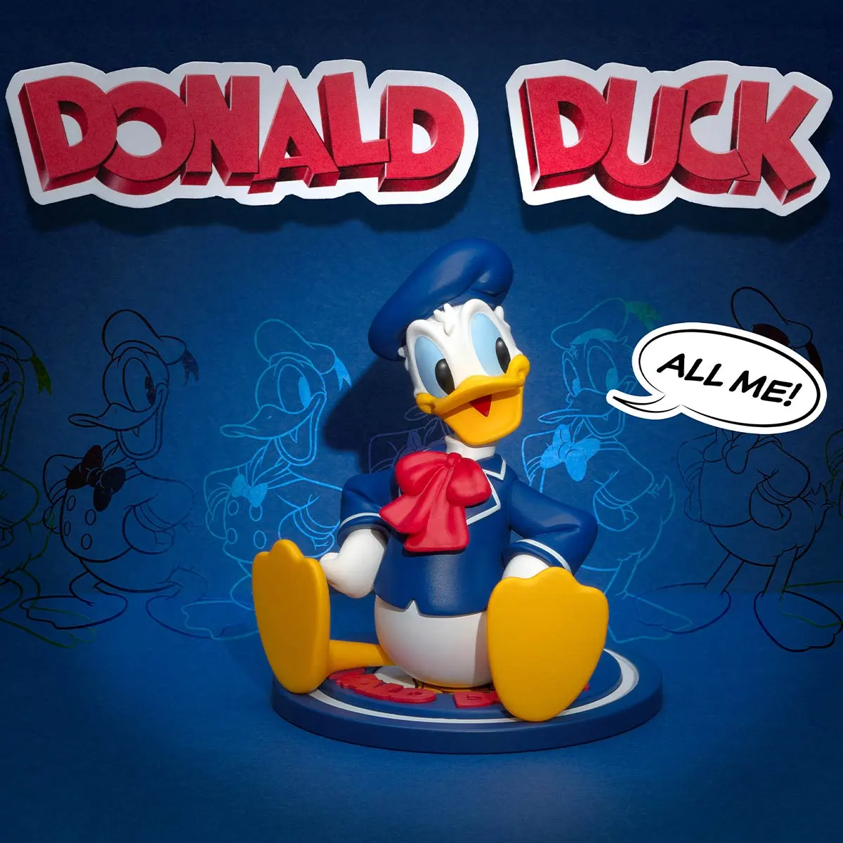 Disney Donald Duck 90th Anniversary Series Figures - POP MART (France)