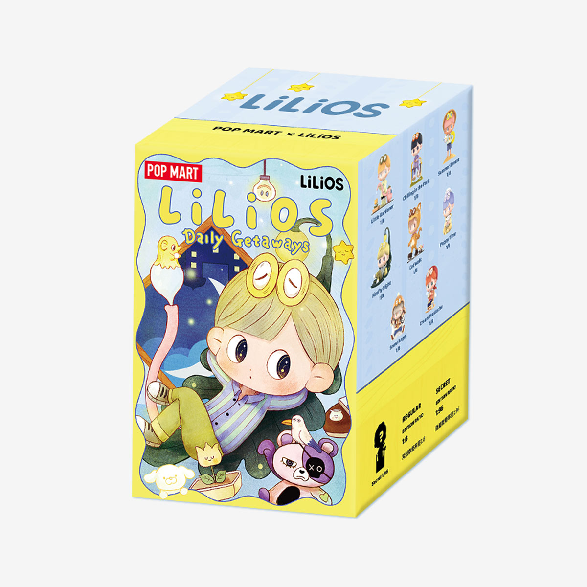 Amazon.co.jp: POP MART LiLiOS Daily Getaways シリーズ【1ピース】 ポップマート ガチャガチャ ブラインド  ボックス フィギュア プラモデル プレミアム おもちゃ PVC ソフビ オリジナル キャラクター 誕生日 プレゼント : おもちゃ