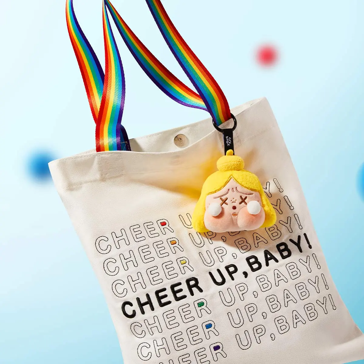 CRYBABY CHEER UP, BABY! SERIES-Plush Pendant Blind Box - POP MART 