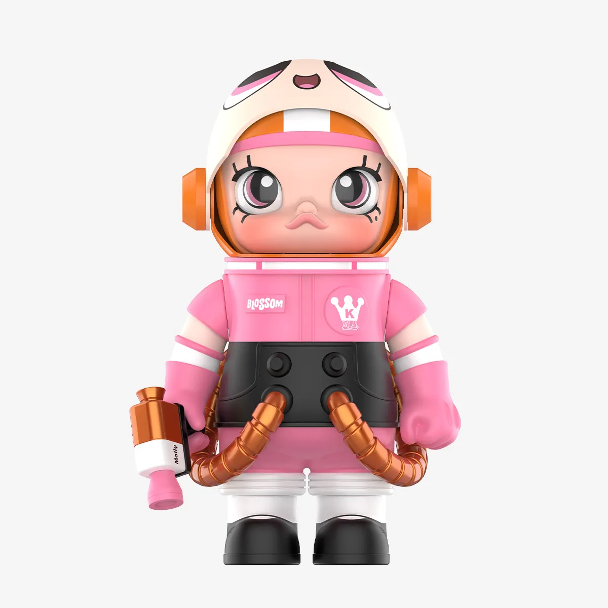 MRGA SPACE MOLLY 400% THE POWERPUFF GIRLS Blossom - POP MART 