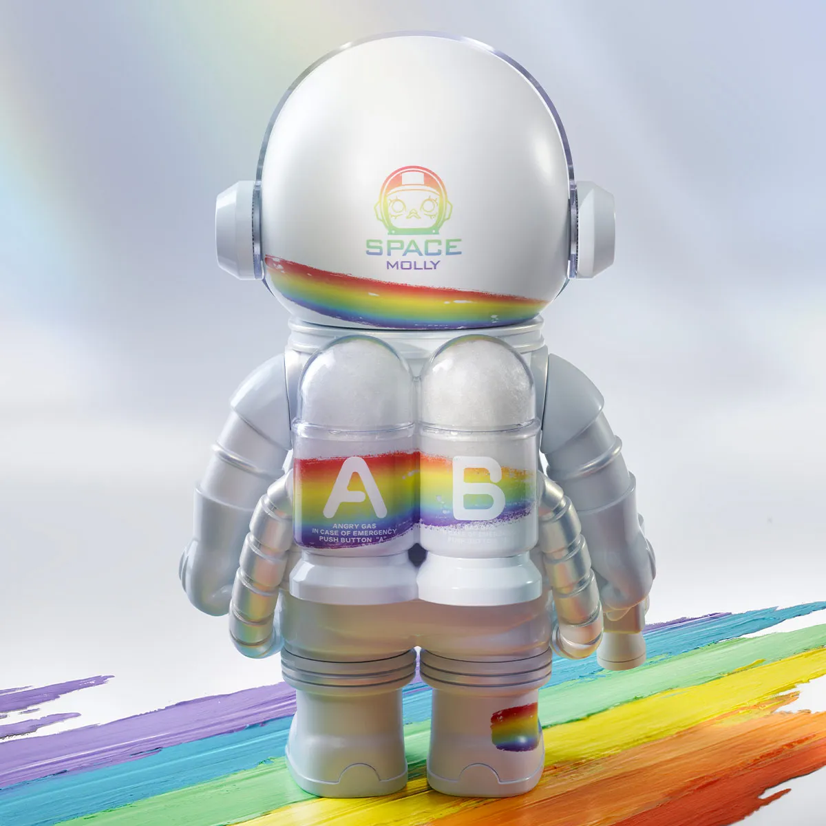 MEGA コレクショ400% SPACE MOLLY Rainbow2個セット