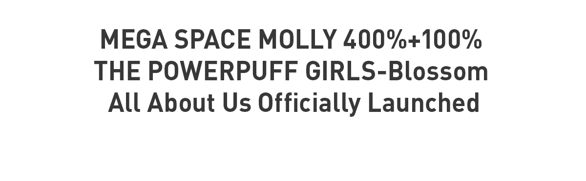 MRGA SPACE MOLLY 400% THE POWERPUFF GIRLS Blossom - POP MART MRGA SPACE MOLLY 400% THE POWERPUFF GIRLS Blossom - POP MART