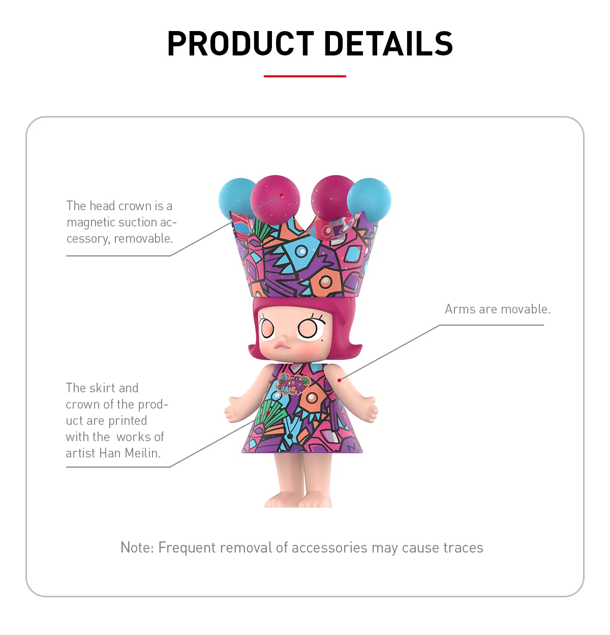 MEGA ROYAL MOLLY 400% HAN MEILIN - POP MART (Germany) 