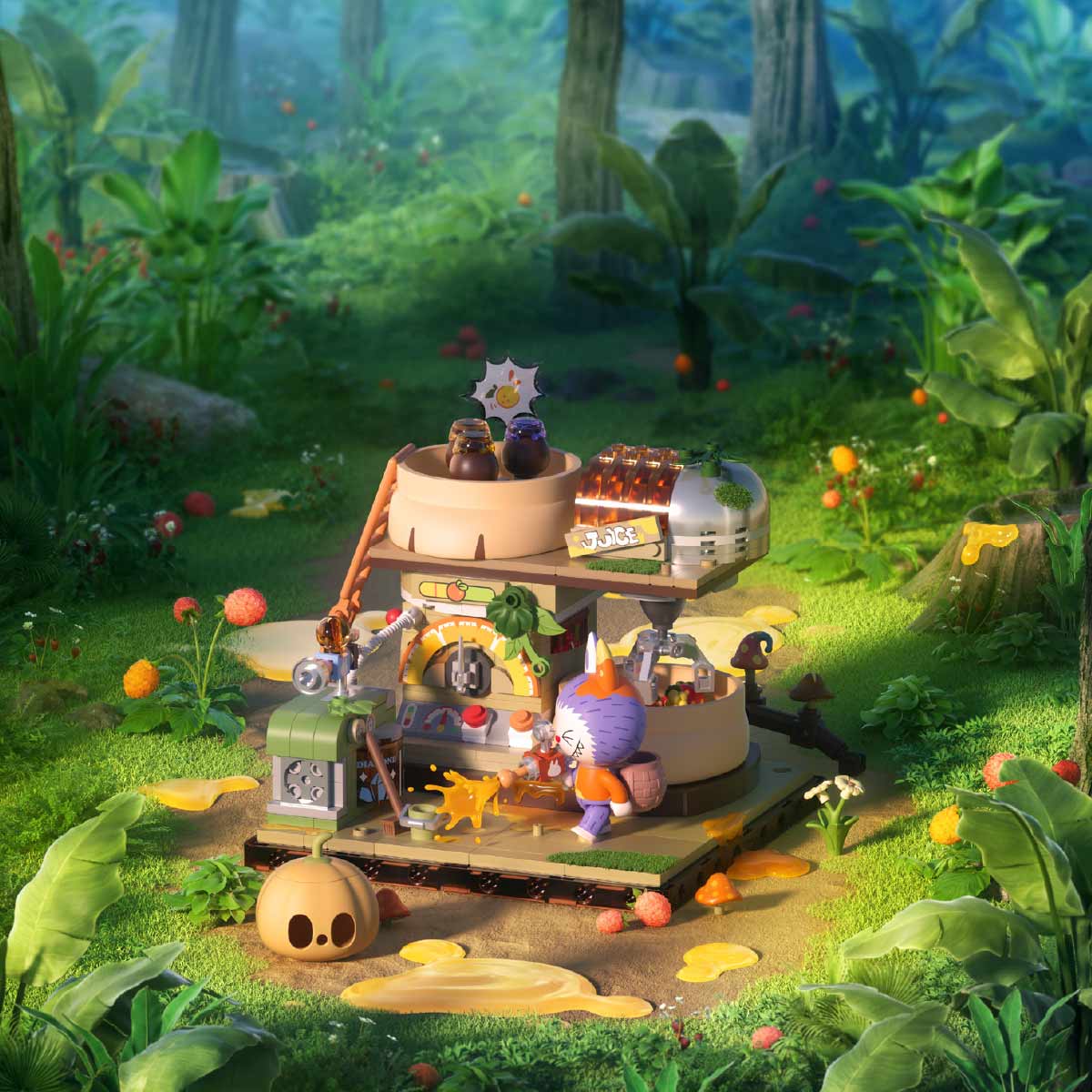 LABUBU Forest Secret Baseシリーズ