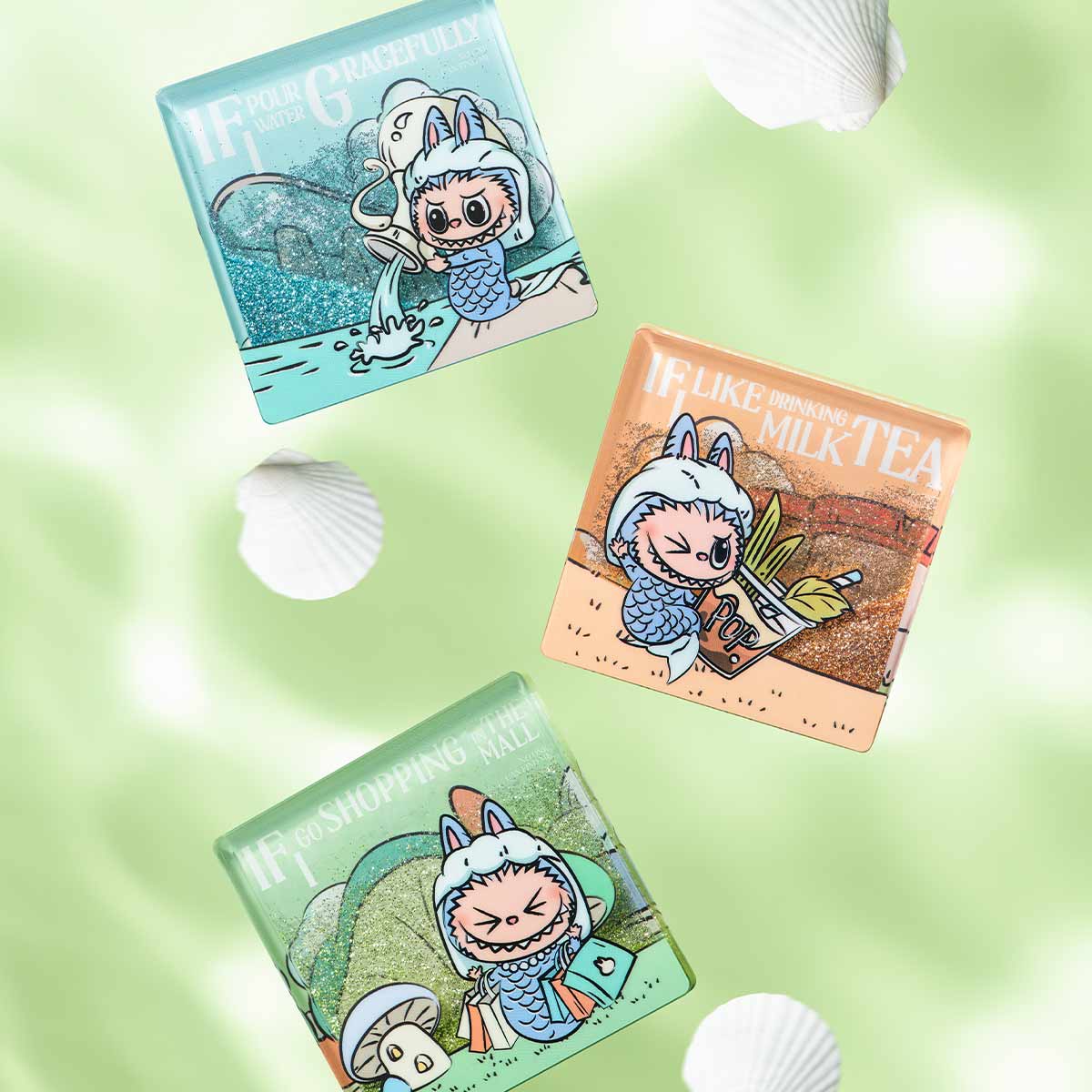 POPMART LABUBU シンガポール限定 HIDE AND SEEK LABUBU HIDE AND SEEK IN SINGAPORE SERIES-Fridge Magnet Blind