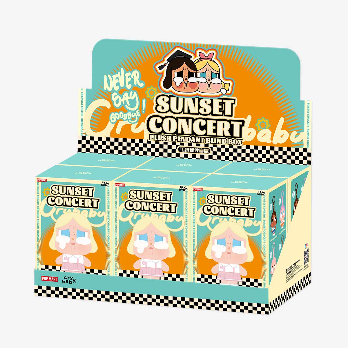 POPMART CRYBABY sunset concert アソートボックス CRYBABY Sunset Concert Series-Plush Pendant Blind Box - POP MART