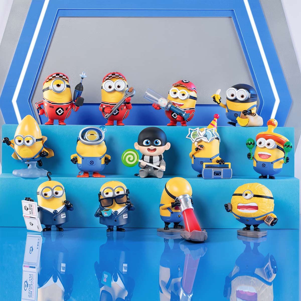 ポップマート　ミニオンフィギュア Universal Despicable Me 4 Series Figures - POP MART (Japan)