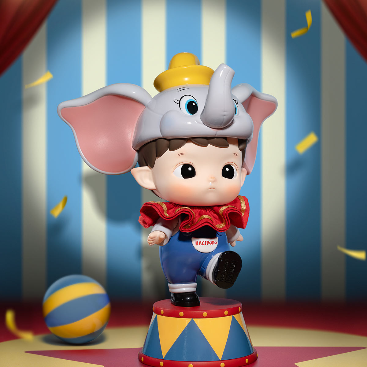 POP MART HACIPUPU × Dumbo Figurine Amazon.co.jp: POP MART HACIPUPU × Dumbo Figurine ポップ
