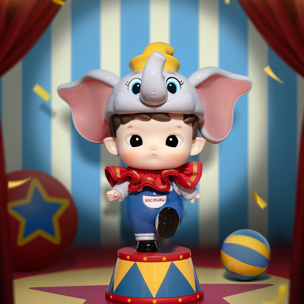 HACIPUPU × Dumbo Figurine - POP MART (Thailand)