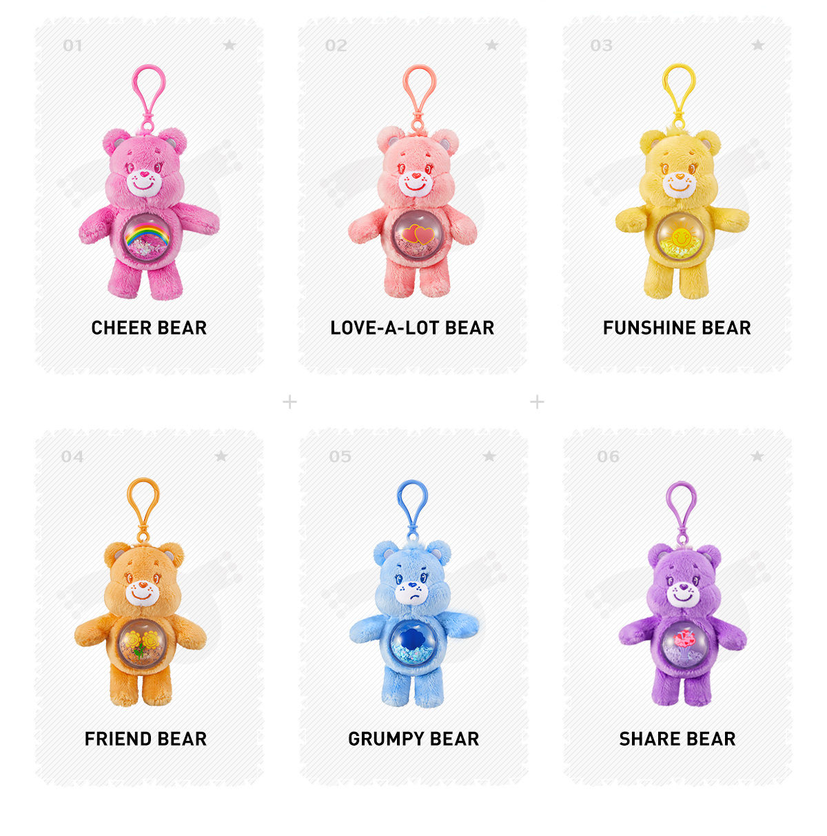 popmart Care Bears Cozy Life シリーズ ❶ POP MART Care Bears Cozy Life Series Plush Pendant Blind Box