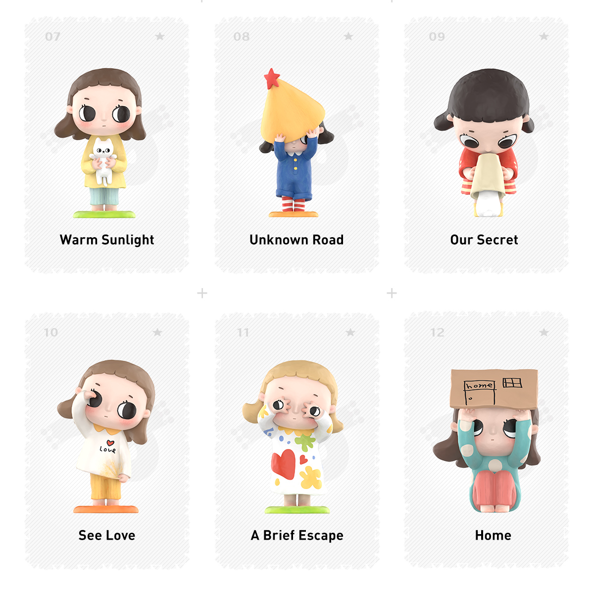 Nyota's Fluffy Life Series Figures - POP MART (Thailand)