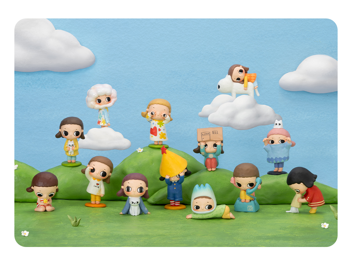 Nyota's Fluffy Life Series Figures - POP MART (Thailand)