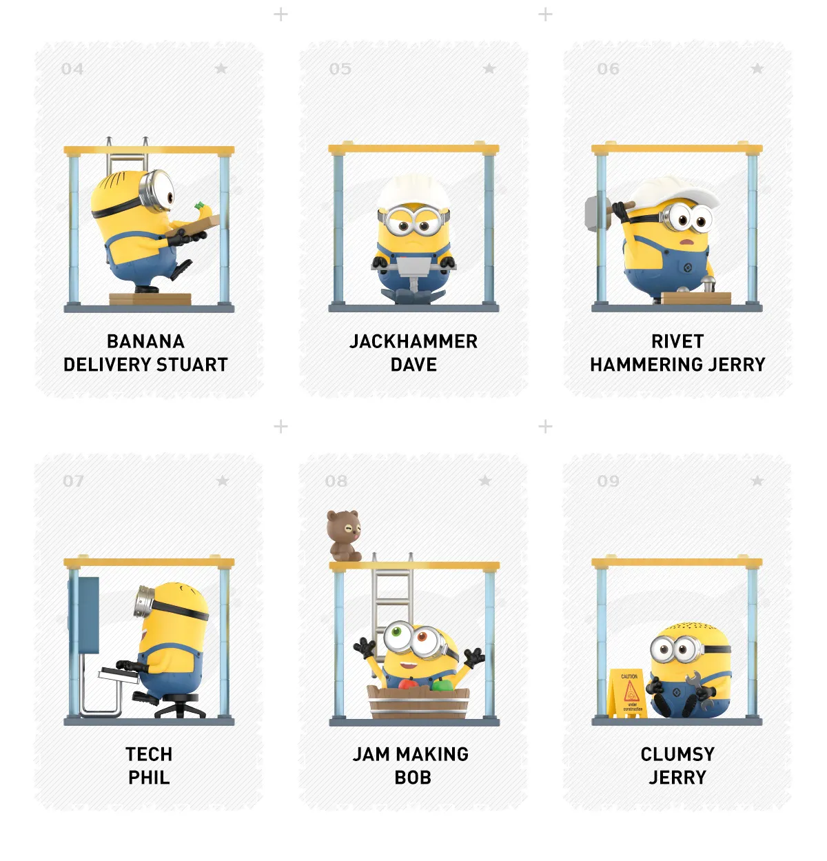 Minions At Work Series Figures - POP MART (Thailand)