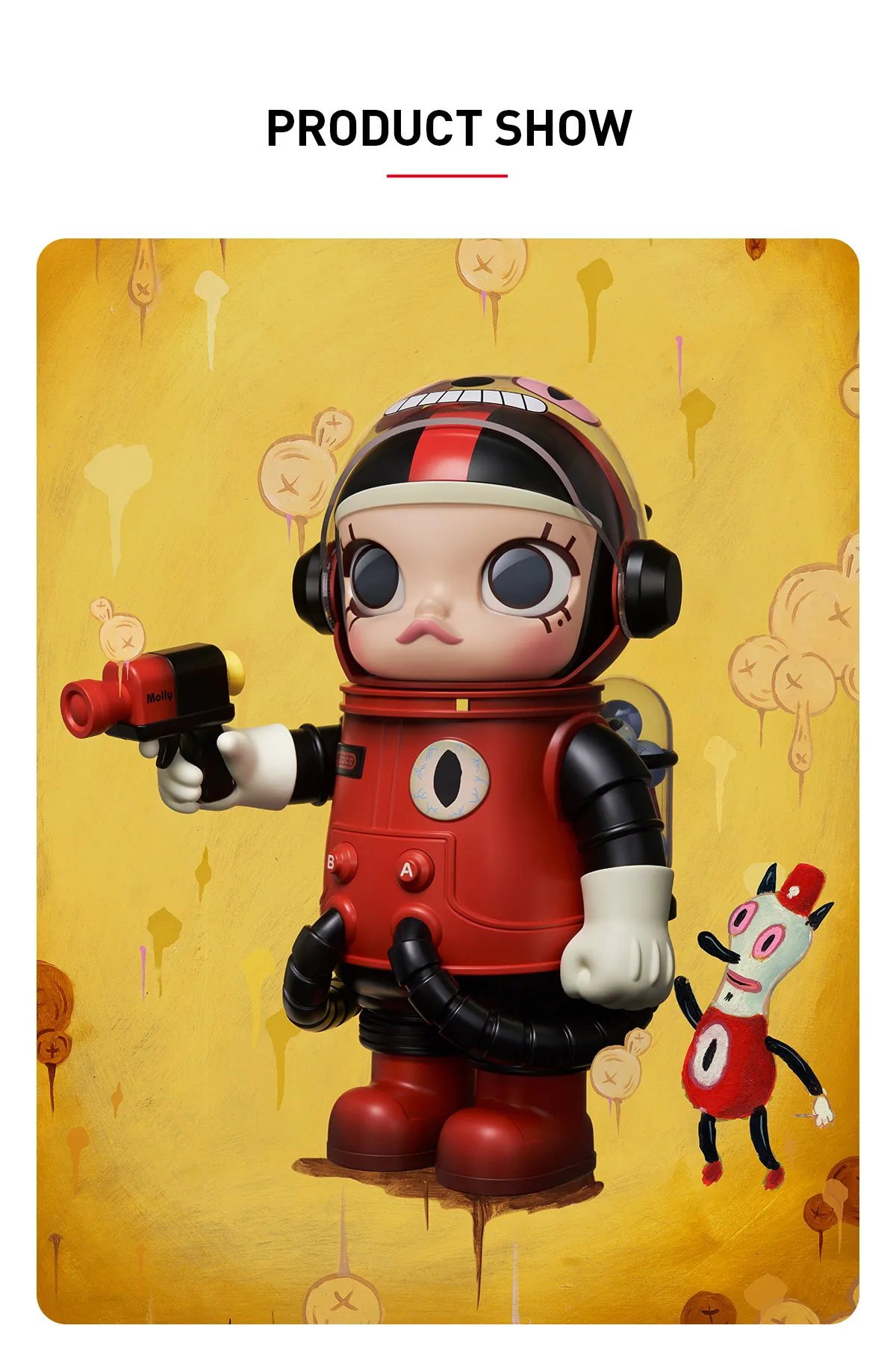 MEGA SPACE MOLLY 400% Gary Baseman - POP MART (Finland) 