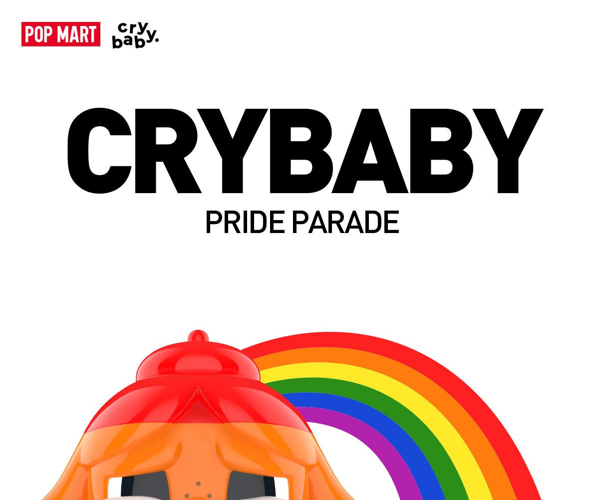CRYBABY Pride Parade Figure - POP MART (Thailand)