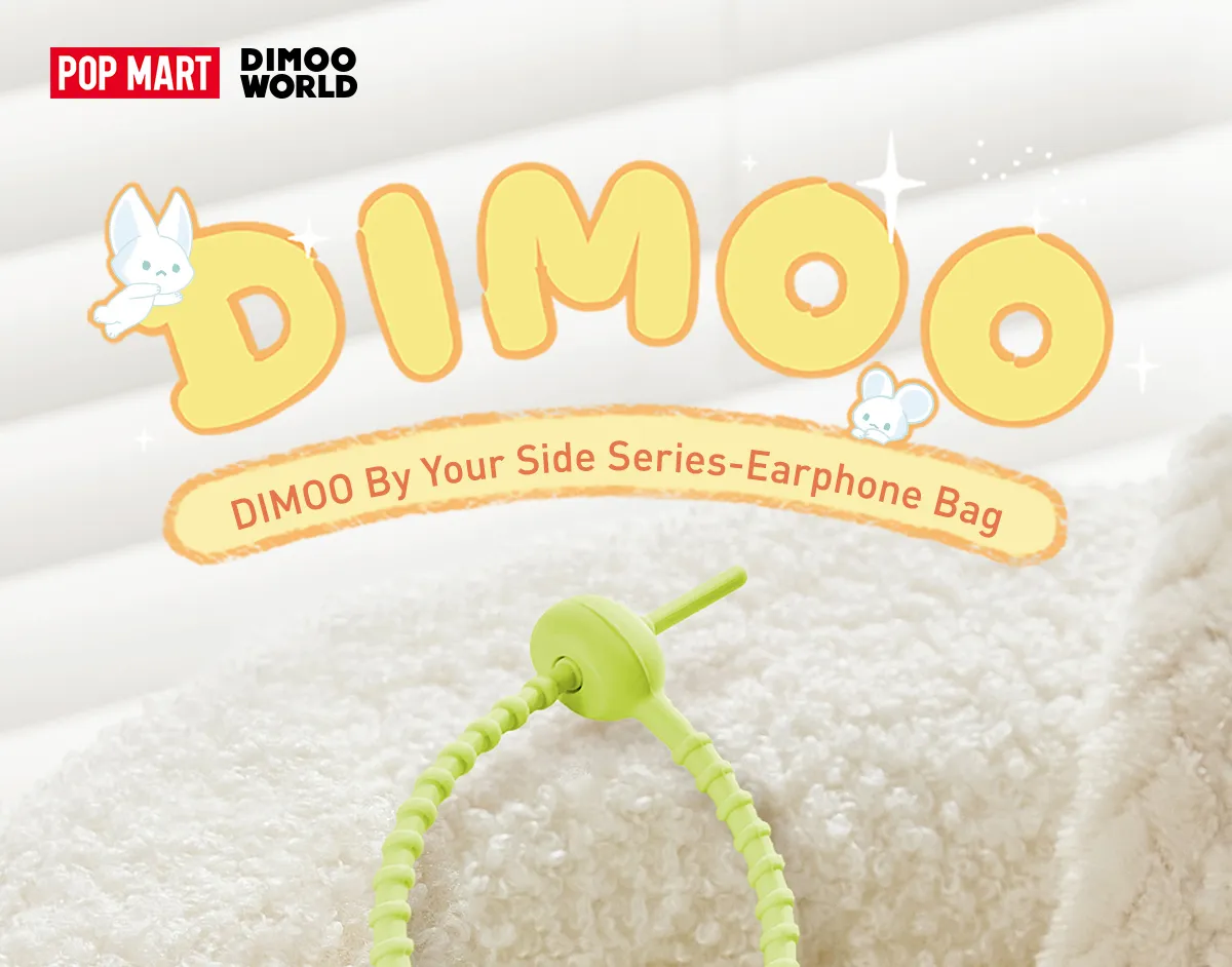 DIMOO By Your Side Series-Earphone Bag - POP MART (Thailand)