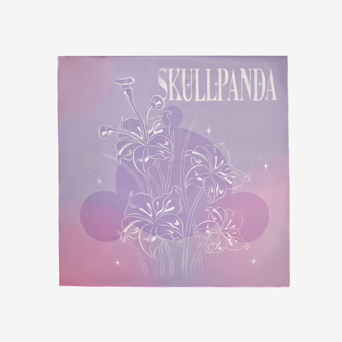 SKULLPANDA巻草　舒花　2点セット AOWOBOX] SKULLPANDA Baby系列舒花卷草光瀾展示盒