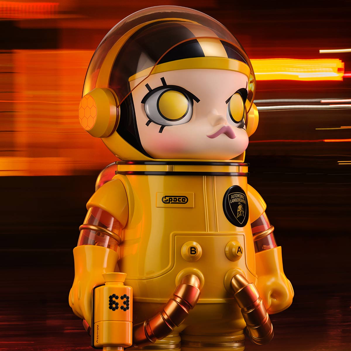MEGA SPACE MOLLY 1000% Automobili Lamborghini Edition - POP