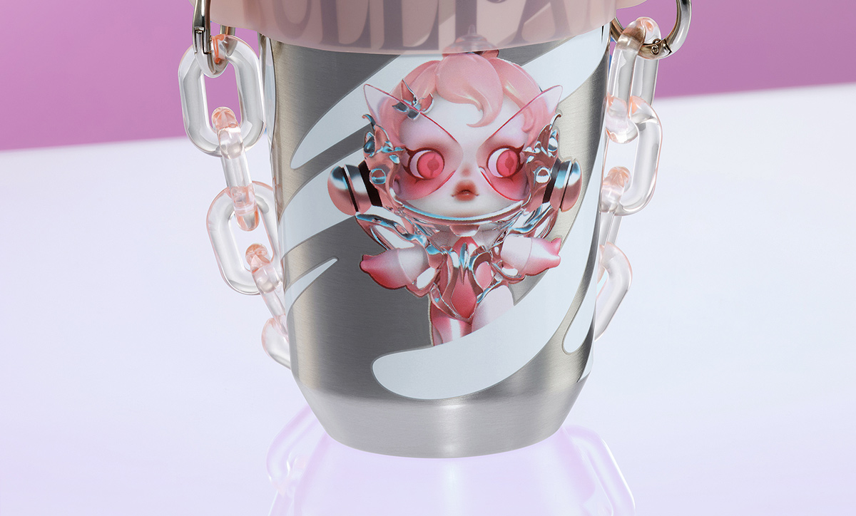 SKULLPANDA The Sound Series-Tumbler - POP MART (Japan)