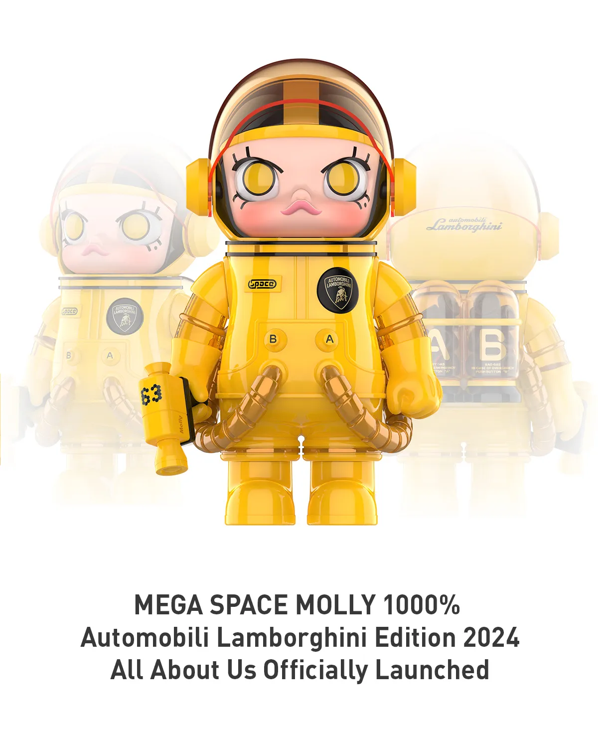 MEGA SPACE MOLLY 1000% Automobili Lamborghini Edition-20024 - POP  