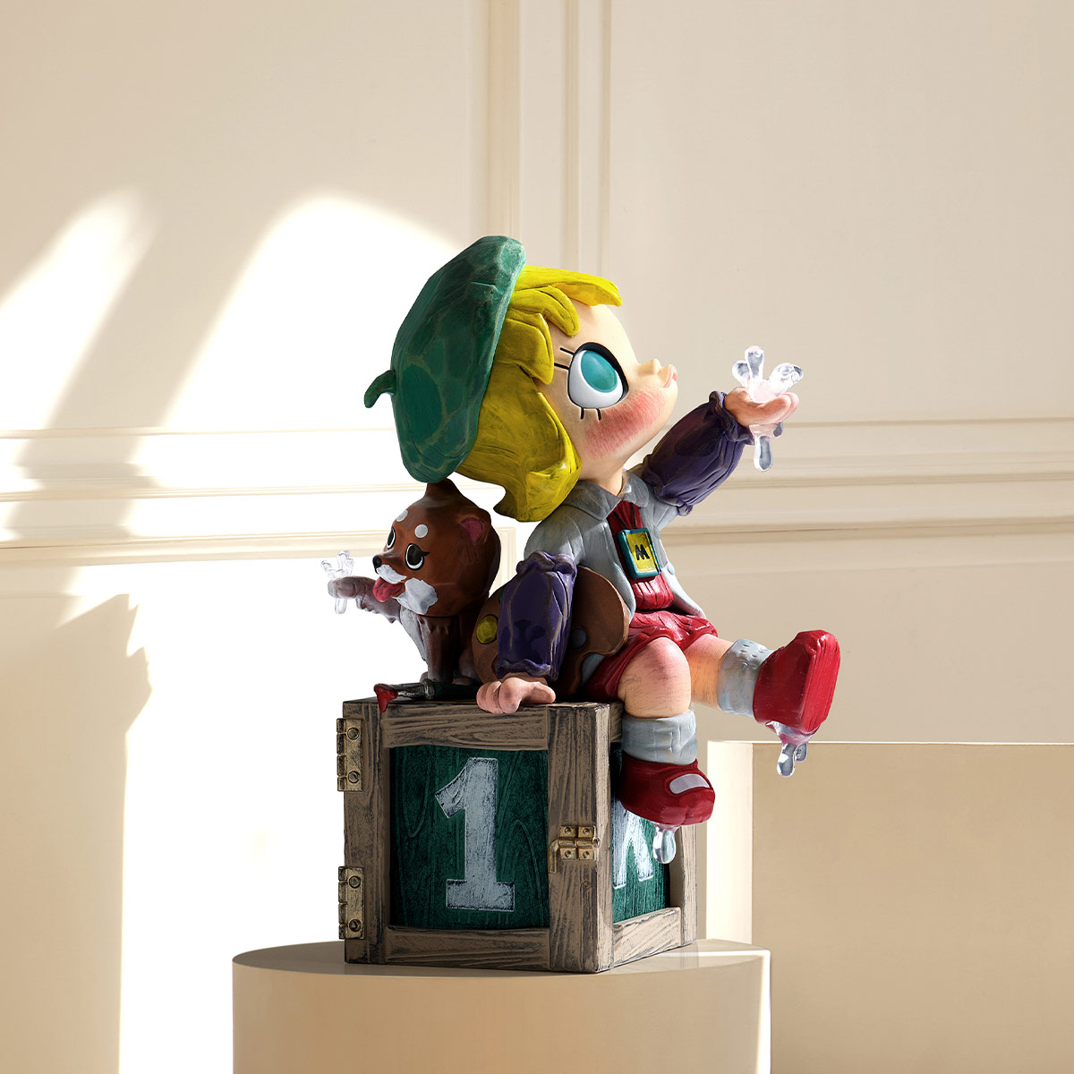 MOLLY Anniversary Statues Classical Retro 2 Series Figures