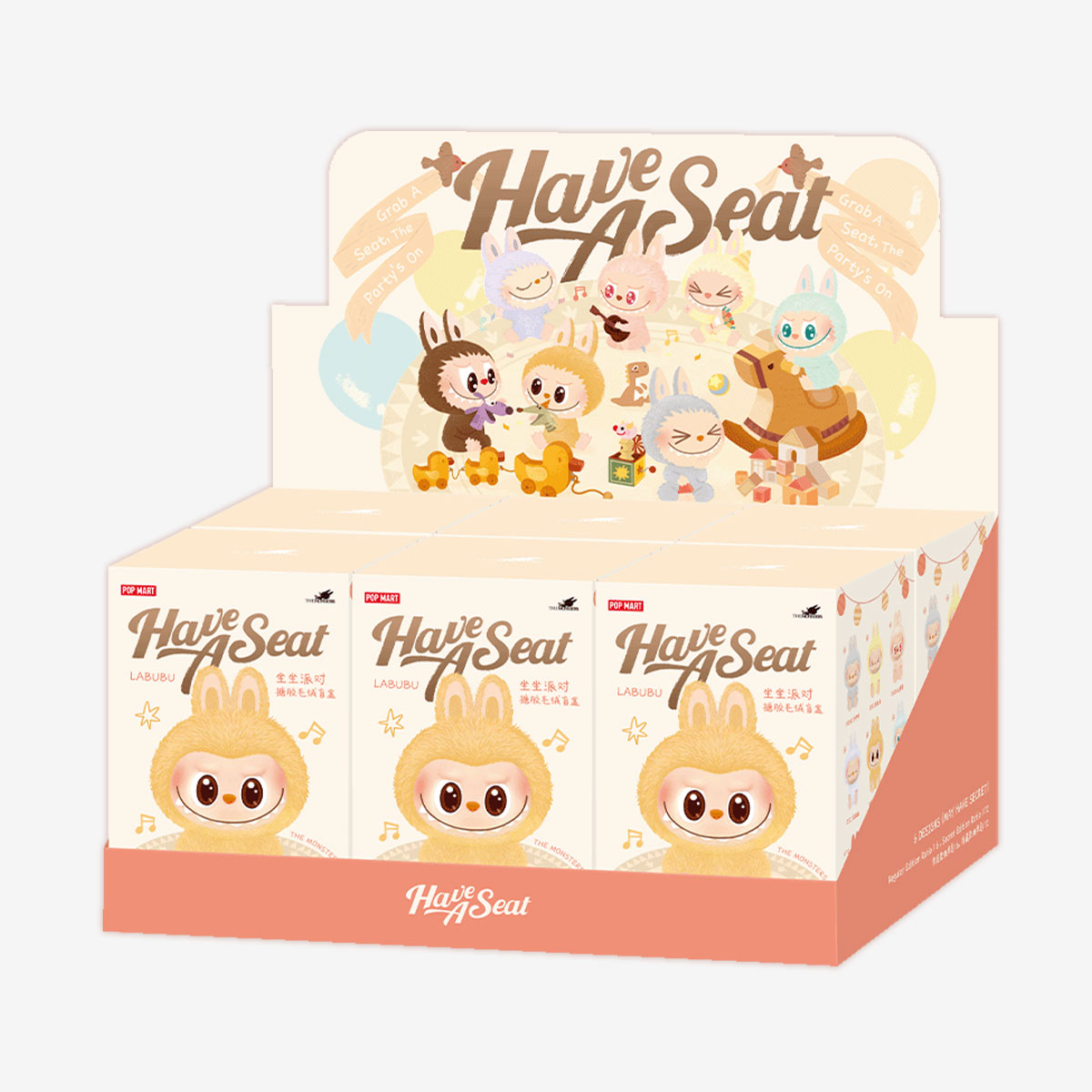 人気が高い THE MONSTERS - Have a Seat Vinyl Plush Blind Box - POP MART ぬいぐるみ