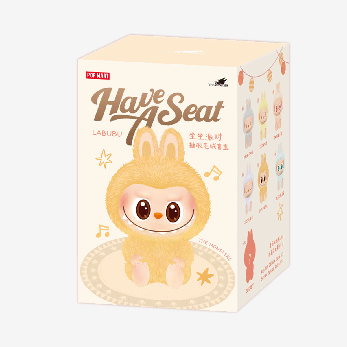 THE MONSTERS - Have a Seat Vinyl Plush Blind Box - POP MART