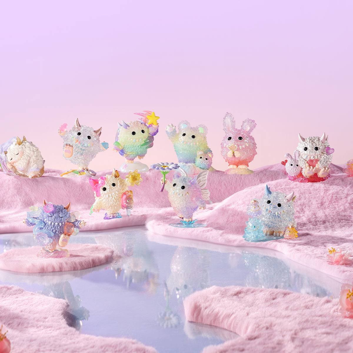 INSTINCTOY Monster Fluffy Fantasy Journey Series Figures - POP MART (Japan)