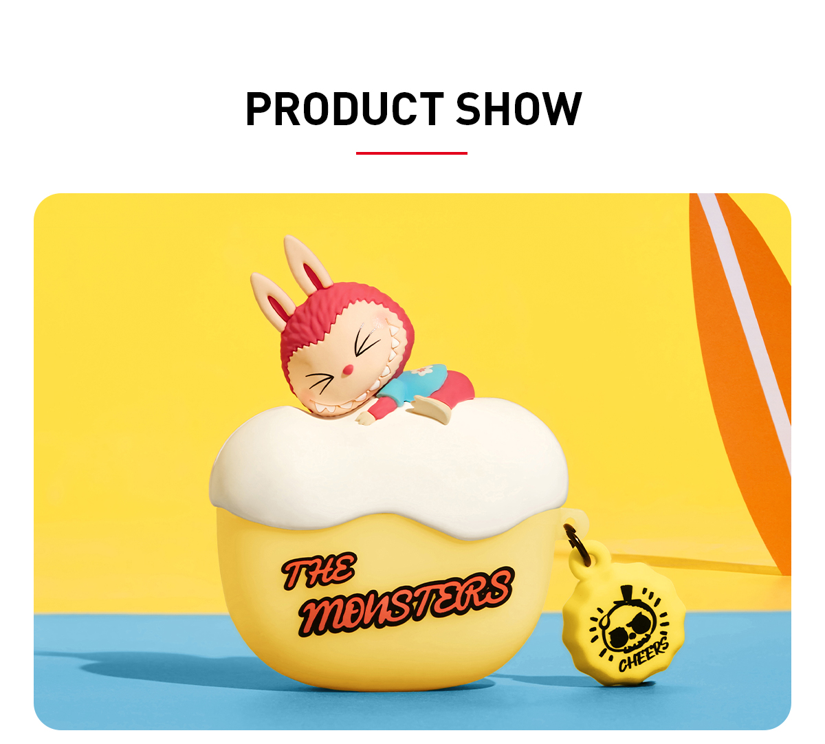 ぬいぐるみ・マスコット POP MART THE MONSTERS Earphone Case THE MONSTERS Wacky Mart Series-Earphone Case - POP MART (Canada)