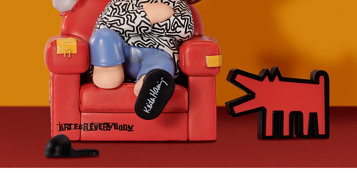 Hirono x Keith Haring ビッグサイズ - POP MART JAPAN オンラインショップ